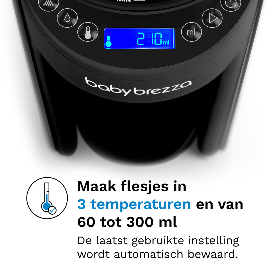 Baby Brezza - Flesvoeding Apparaat Formula Pro Advanced | All Black