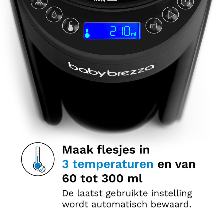 Baby Brezza - Flesvoeding Apparaat Formula Pro Advanced | All Black