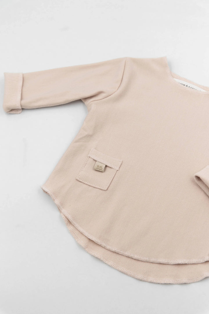 Bamboom - T-shirt Lange Mouwen Pure | Vintage Pink