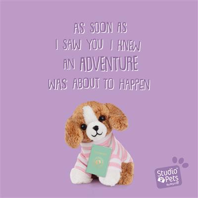 Studio Pets - Knuffel Puppy Beagle