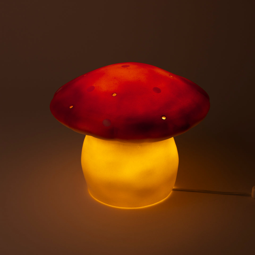 Egmont Toys - Lamp Paddenstoel Medium Brick | Sfeervolle Verlichting | PVC