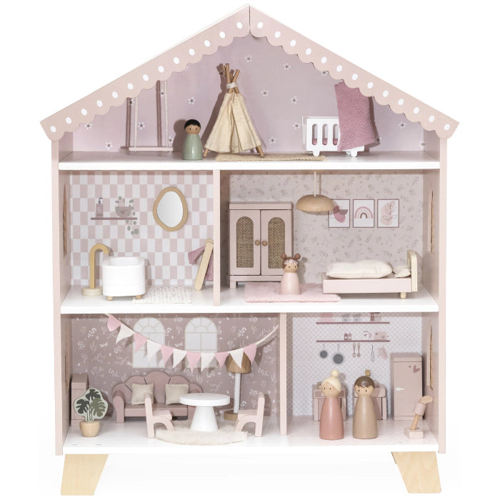 Label Label - Poppenhuis | Roze