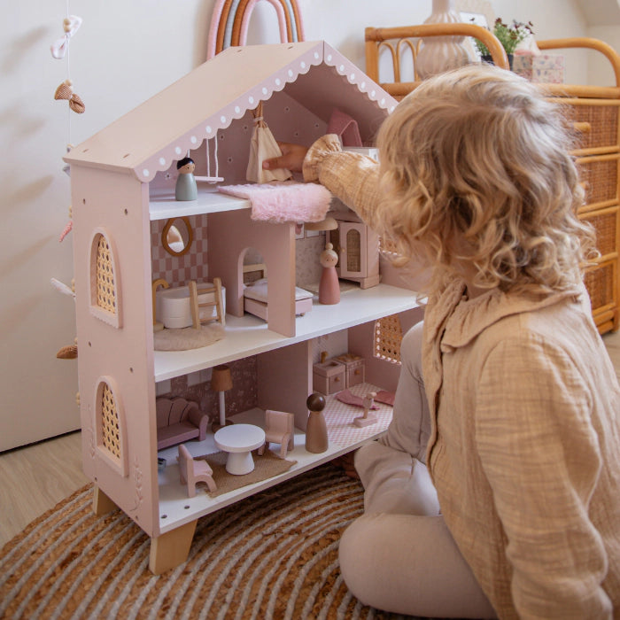 Label Label - Poppenhuis | Roze