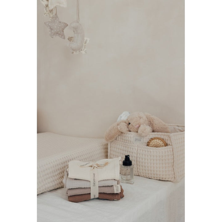 Babyshower - Tetradoek Set (4pack) | Latte