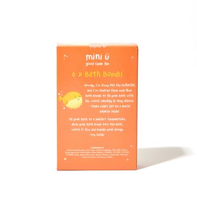 Mini U - Bruisballen 6 Stuks | Multicolor