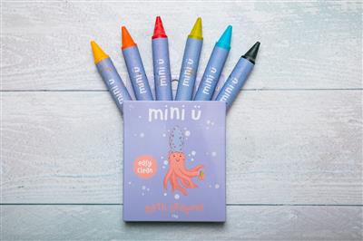 Mini U - Badkrijtjes 6 Stuks | Koraalrif