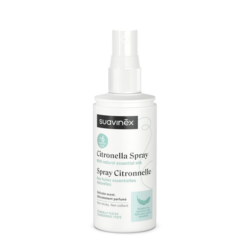 Suavinex Anti-Muggen Spray 100ml met citronella voor gevoelige huid