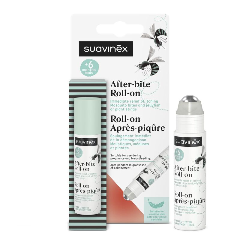 Suavinex After-Bite Roll-On 15ml voor verzachting insectenbeten