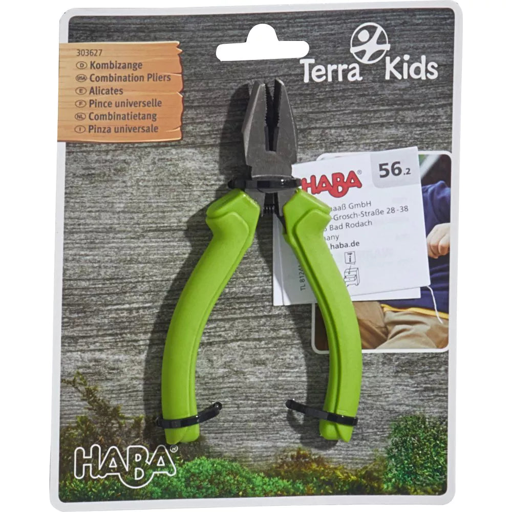 Terra Kids combinatietang voor kinderen met ergonomisch handvat en veer