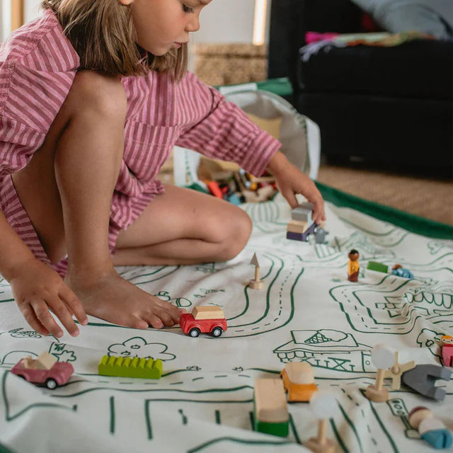 Play & Go - Opbergmand / Speeldeken Soo | Roadmap