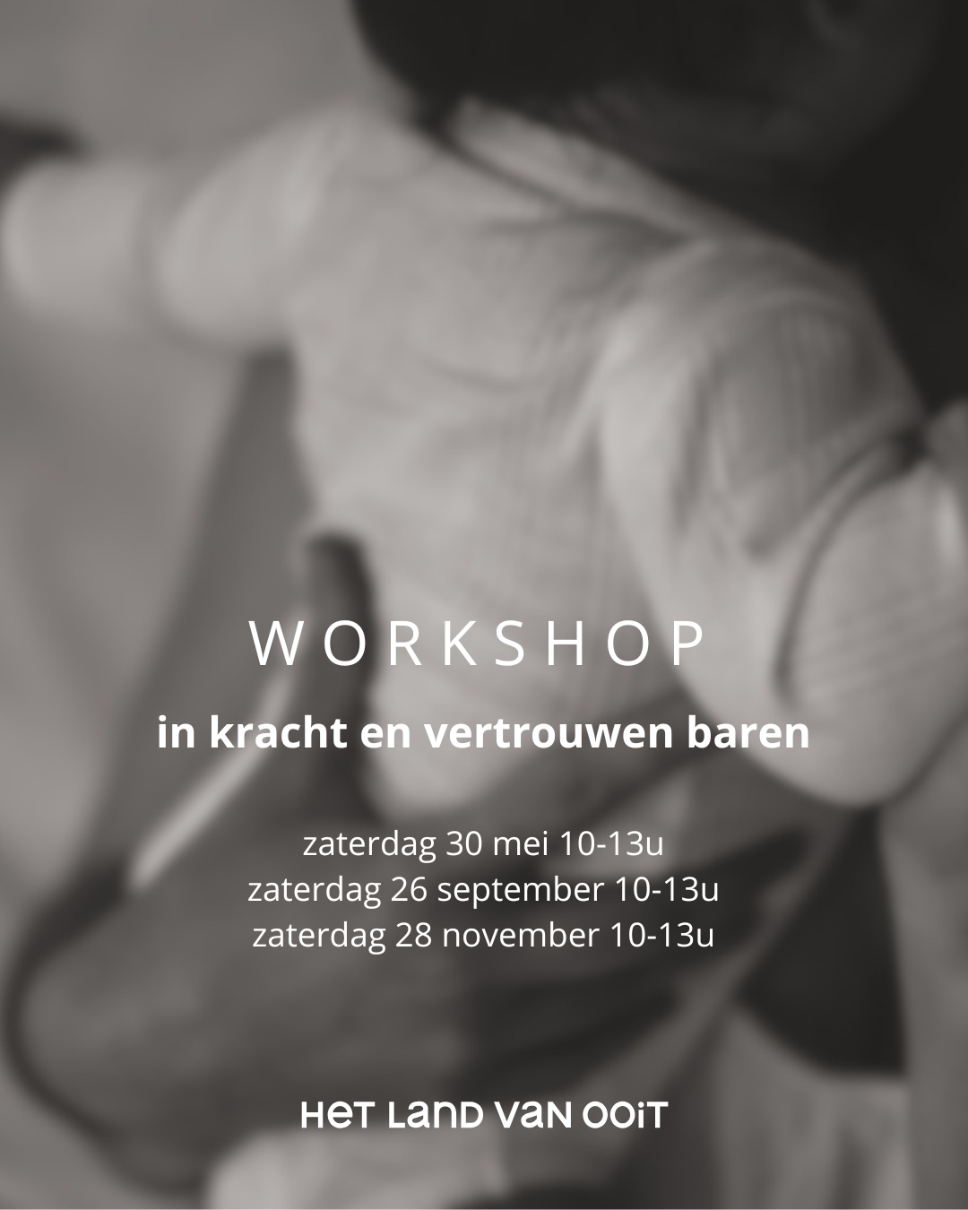 In kracht en vertrouwen baren