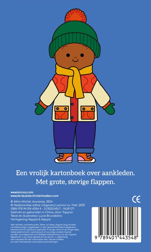 Lannoo - Ik Kleed Me Aan | Interactief Kartonboek