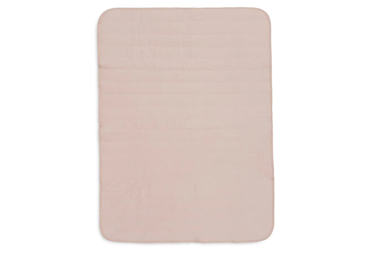 Jollein wiegdeken Velvet Rib 75x100cm in Wild Rose, dubbelzijdig