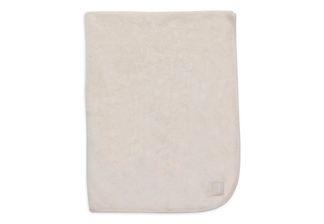 Jollein wiegdeken Basic Jersey Sherpa 75x100cm in Oatmeal