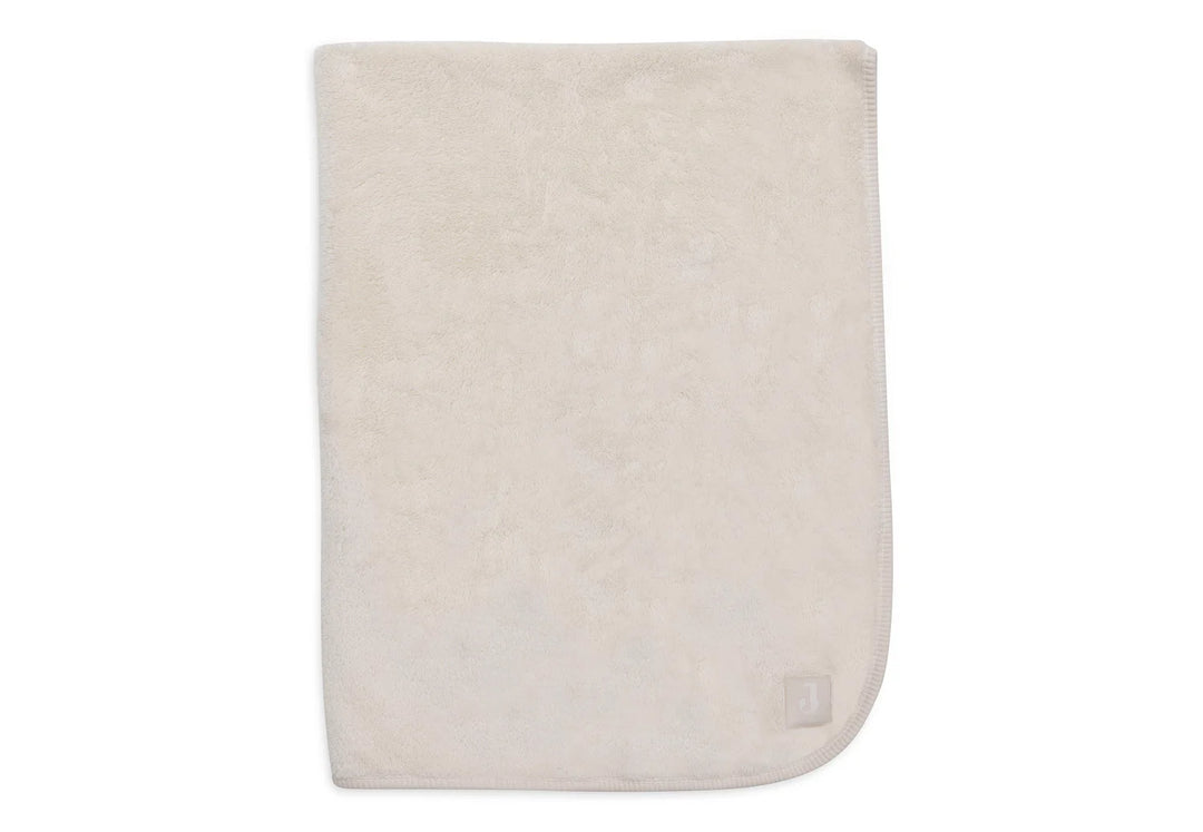 Jollein ledikantdeken Basic Jersey Sherpa 100x150cm in Oatmeal