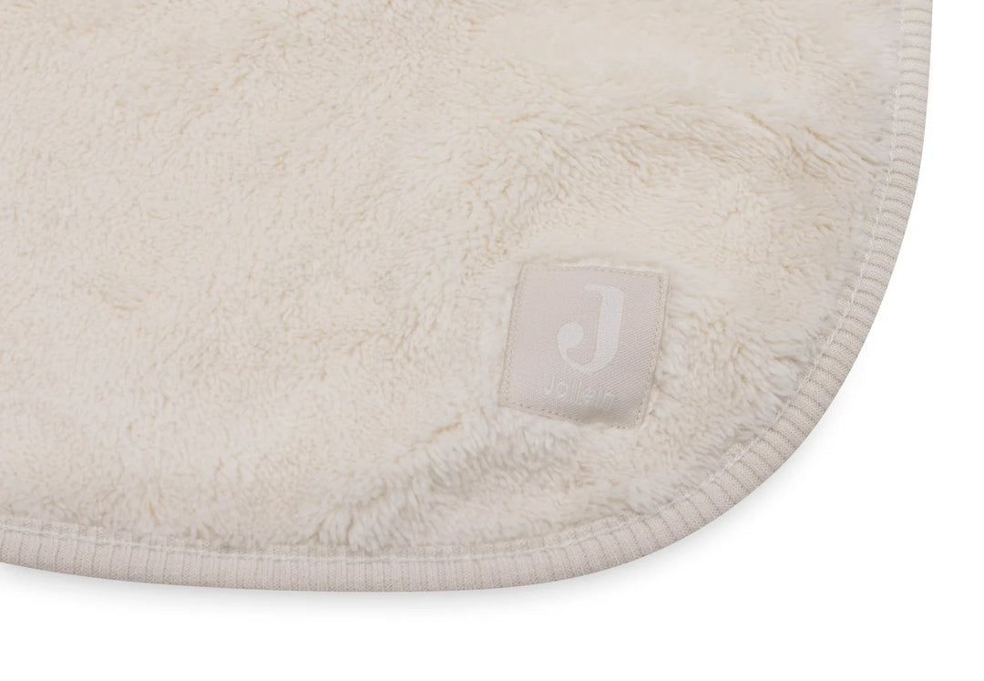 Jollein ledikantdeken Basic Jersey Sherpa 100x150cm in Oatmeal