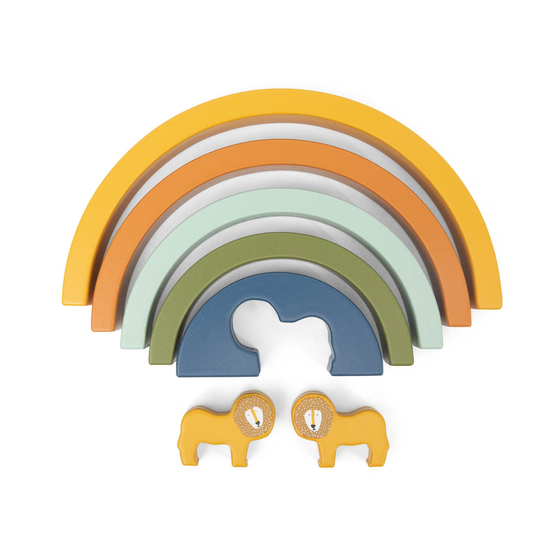 Trixie - Houten Stapeltoren Rainbow | Mr. Lion