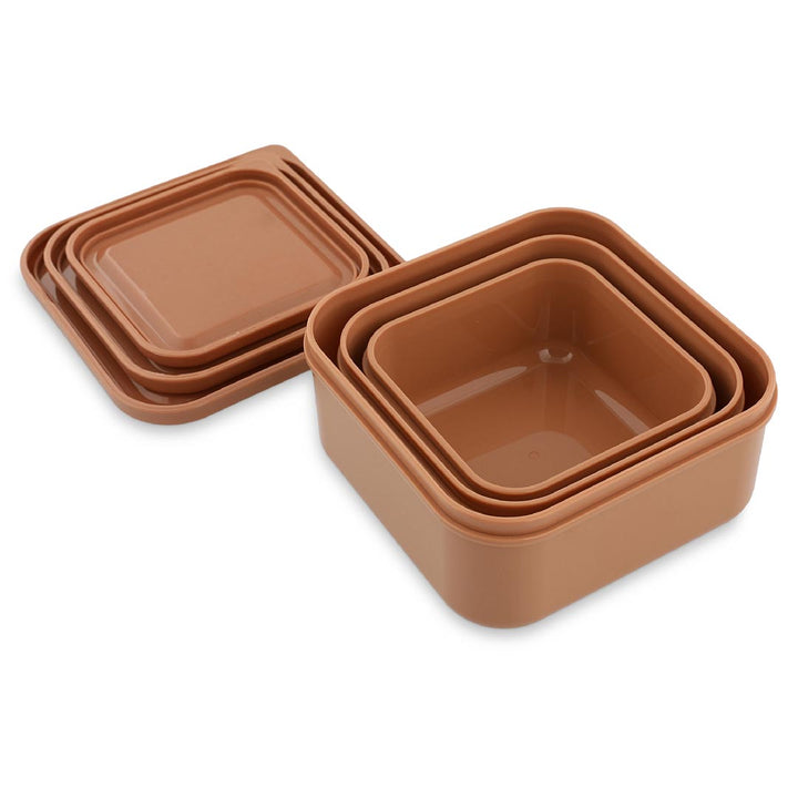 Set van 3 snackdoosjes Mrs Cat van Trixie in verschillende formaten