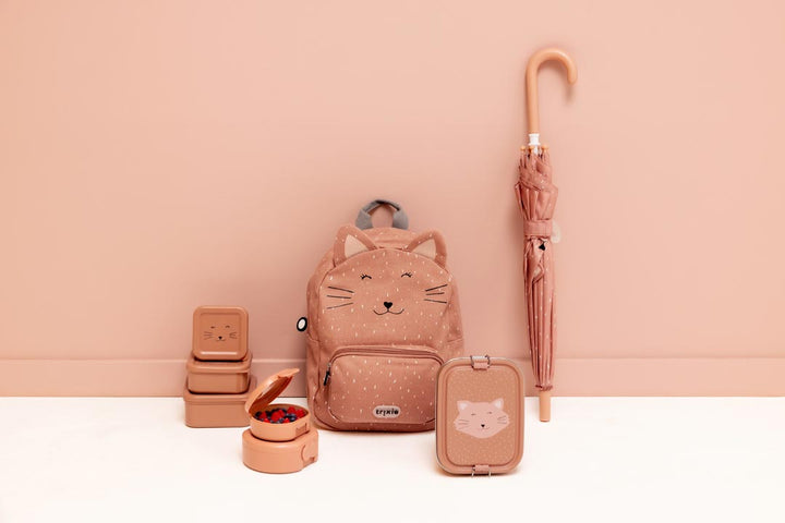 Set van 3 snackdoosjes Mrs Cat van Trixie in verschillende formaten