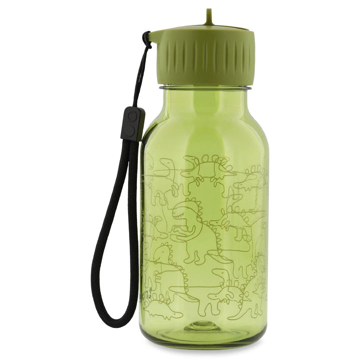 Trixie drinkfles 350 ml met dinoprint en draaglus