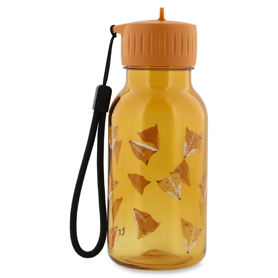 Trixie drinkfles 350 ml met vosprint en draaglus