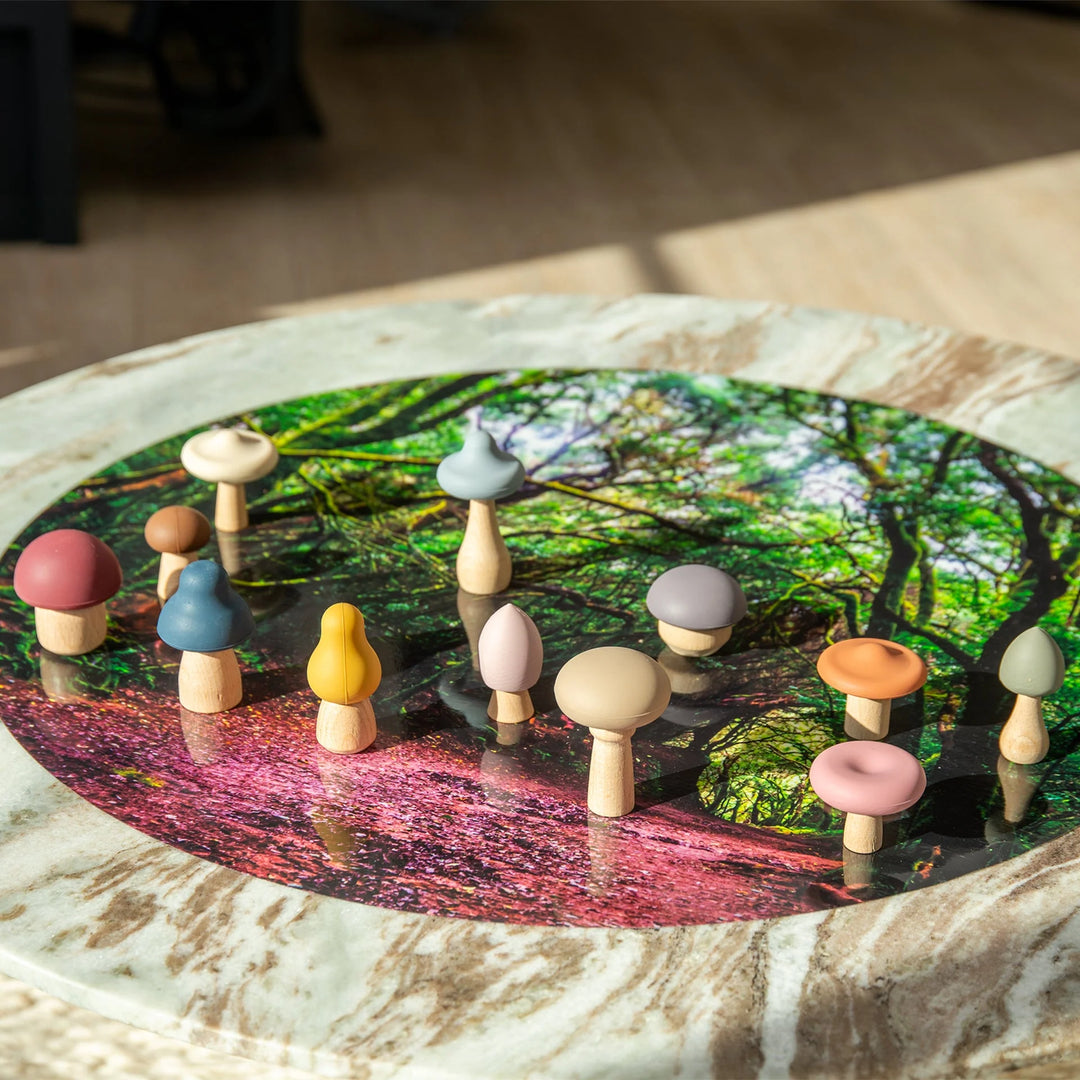 Tickit - Paddenstoelen Silisoft | Aarde Kleuren