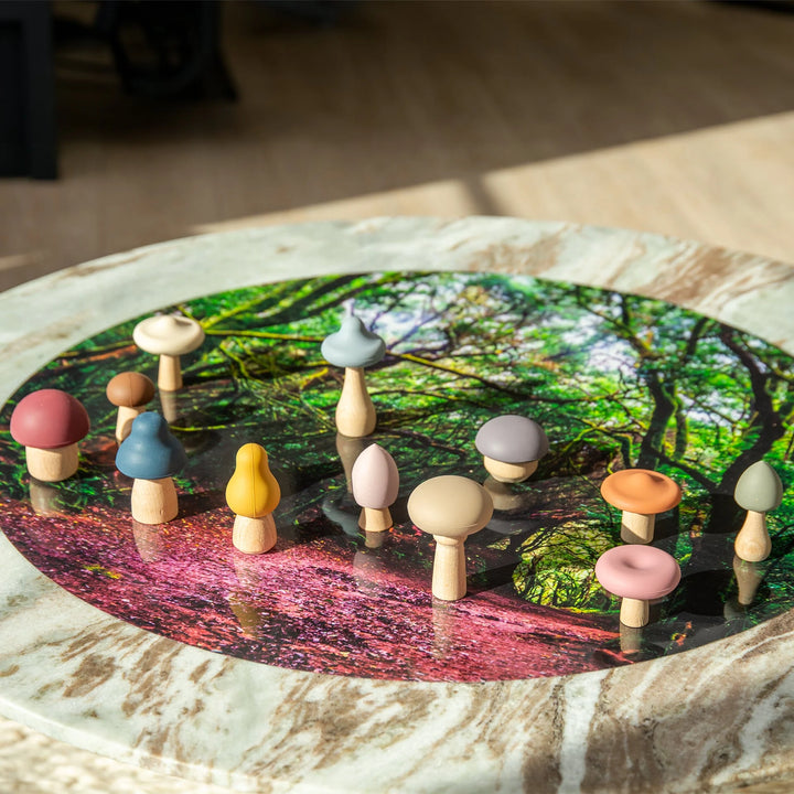 Tickit - Paddenstoelen Silisoft | Aarde Kleuren