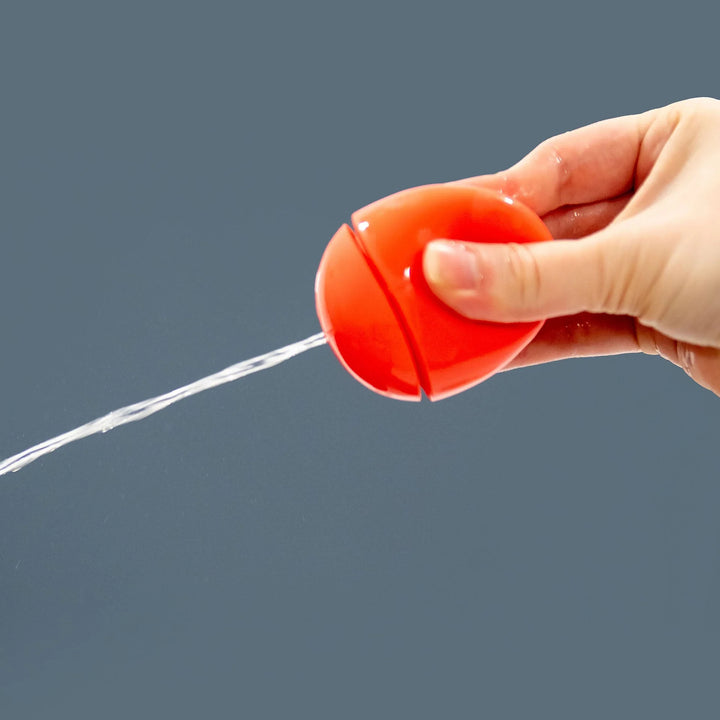 Regenboogkleurige silicone sensorische eieren met eierdoos van Tickit