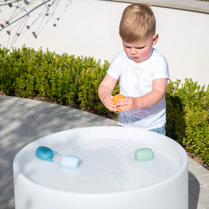 Set van 4 Tickit Silisoft waterspuiters in dierenvorm en neutrale tinten