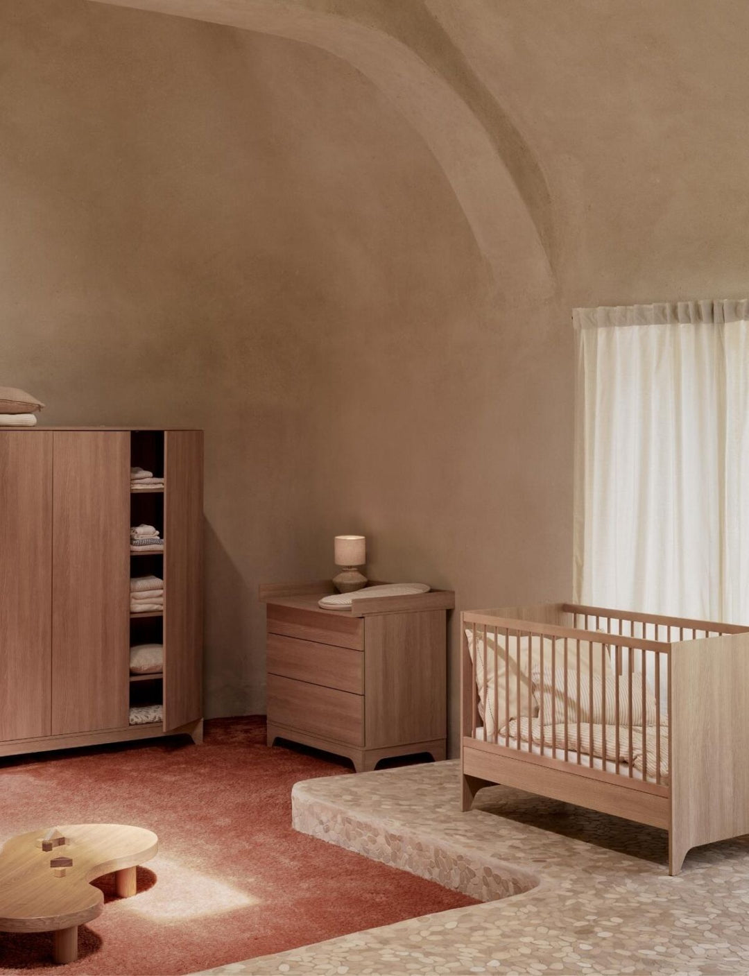 Quax - Bed 60 x 120 cm Tsugi Honey Ash