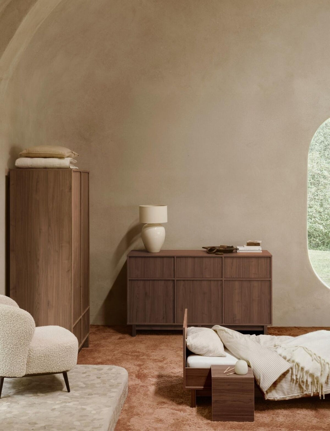 Quax - Junior Bed 70 x 170 cm Kyo Expo Walnut