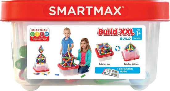 SmartMax - Magnetische Build XXL | Bouwset met 70 Onderdelen