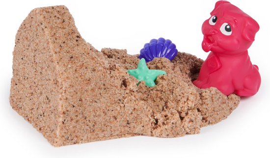 Kinetic Sand speelset met hondje, strandzand en verborgen schatten