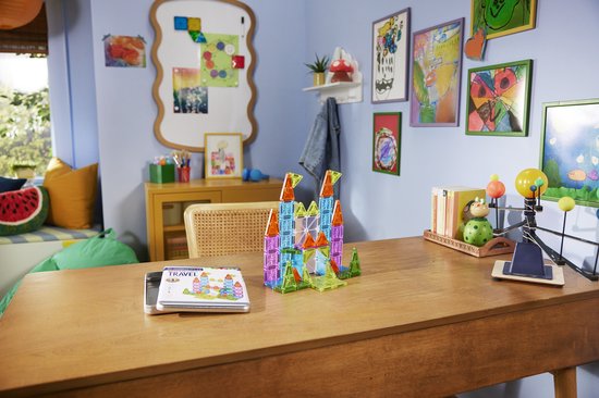 MAGNA-TILES - MicroMAGS Travelset Deluxe (55 stuks)