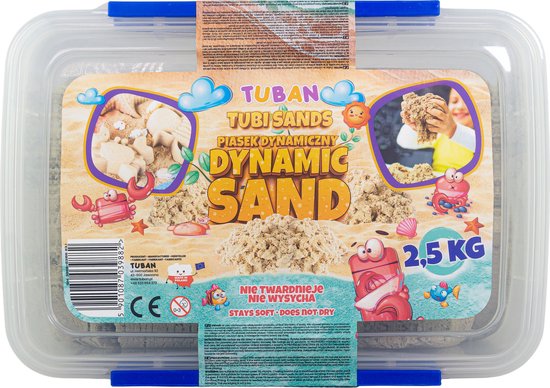 Tuban - Dynamisch Zand Natural 2.5 kg | Creatief Speelzand