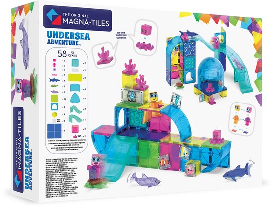 Magna-Tiles - Undersea Adventure (58 stuks)