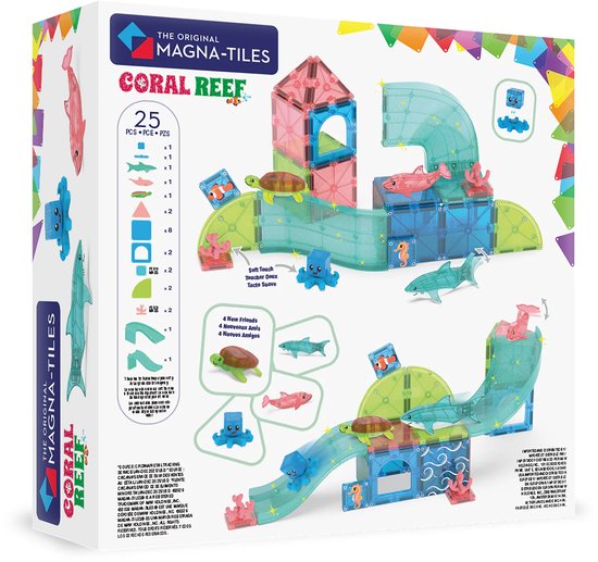 Magna-Tiles - Coral Reef (25 stuks)