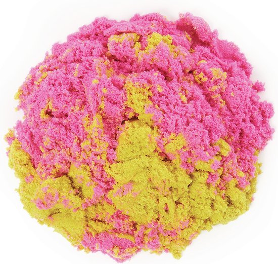 Kinetic Sand ijshoorntjeshouder met geurend zand in twee kleuren