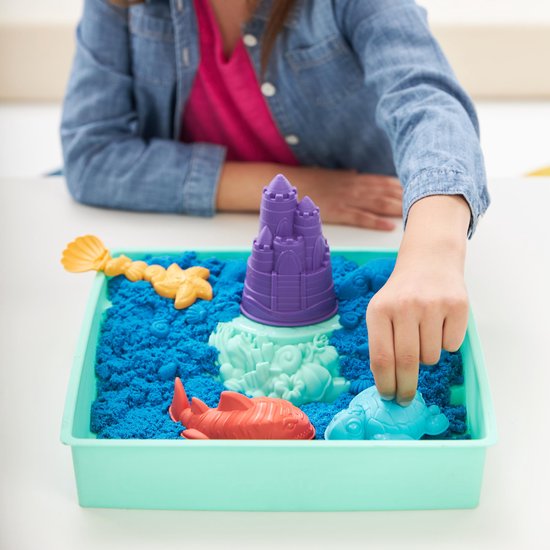 Kinetic Sand - Dynamisch Zand Zandkasteel Blue | Blauw Zand