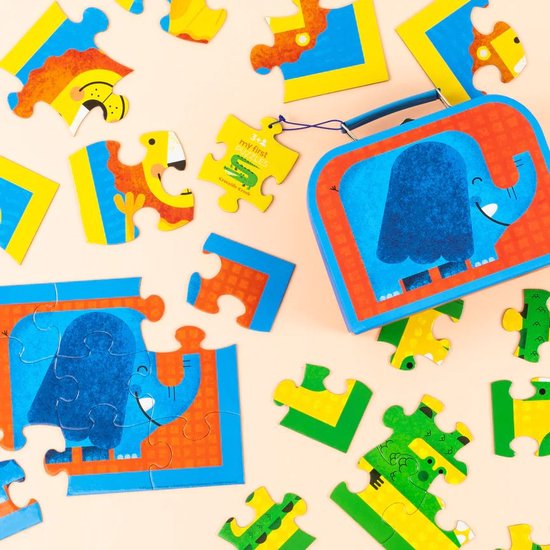 Crocodile Creek - Mijn Eerste Puzzels Jungle (6/9/12 stuks)