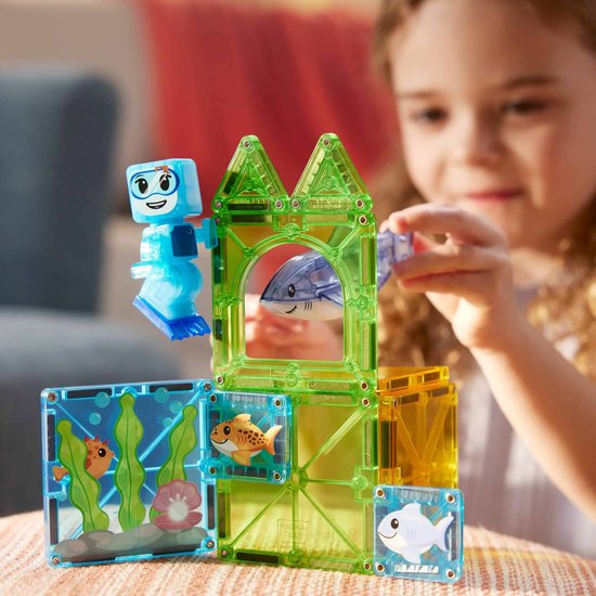Magna-Tiles - Shark Dive (13 stuks)