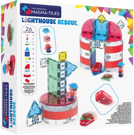 Magna-Tiles - Lighthouse Rescue (26 stuks)