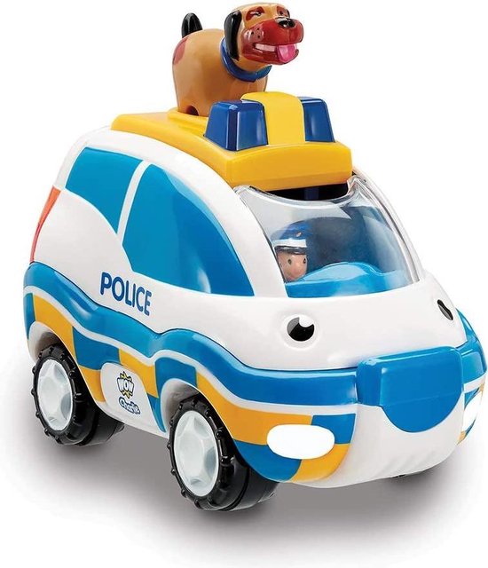 WOW Toys - Speelgoedauto Charlie Police Chase | Politieachtervolging Speelset