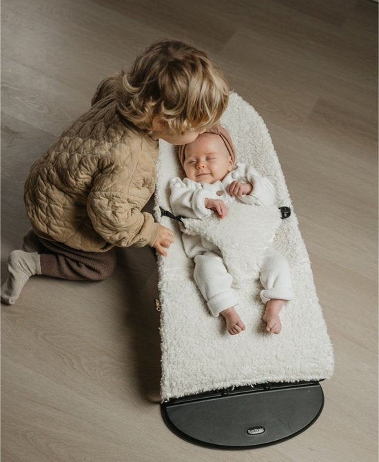 Ukje - Hoes Wipstoeltje Babybjörn Teddy | Lichtbeige
