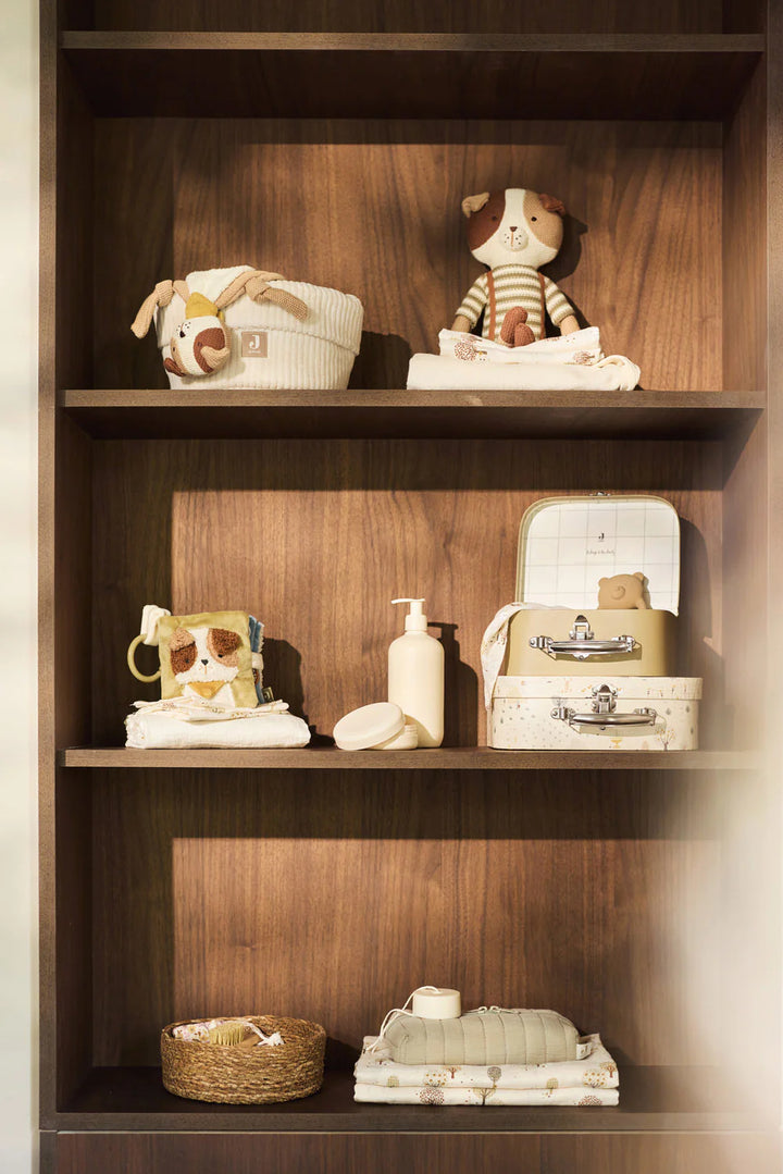 Jollein commodemandje Cloudy Rib Oatmeal voor op de commode