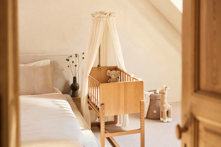 Jollein opbergmand Cloudy Rib Milky Coffee voor commode en babykamer