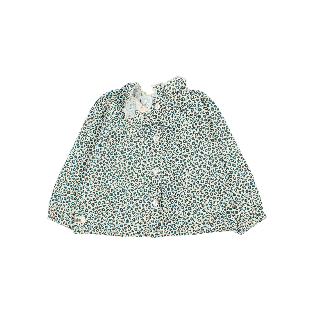 Búho - Blouse Baby Speckle Alpine Green