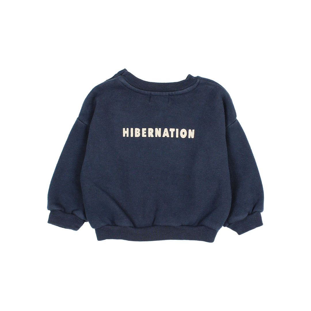 Búho - Sweater Baby Hibernation Navy