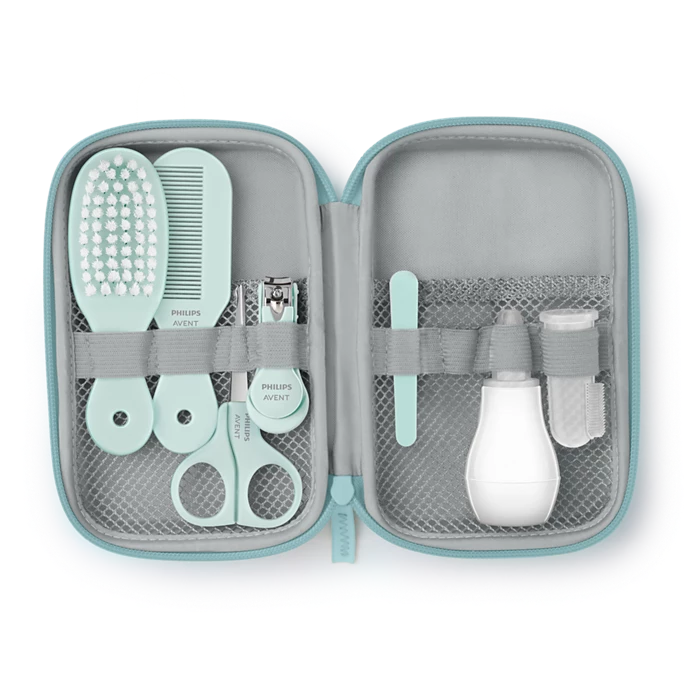 Avent babyverzorgingsset met neusaspirator, nagel- en haarverzorging