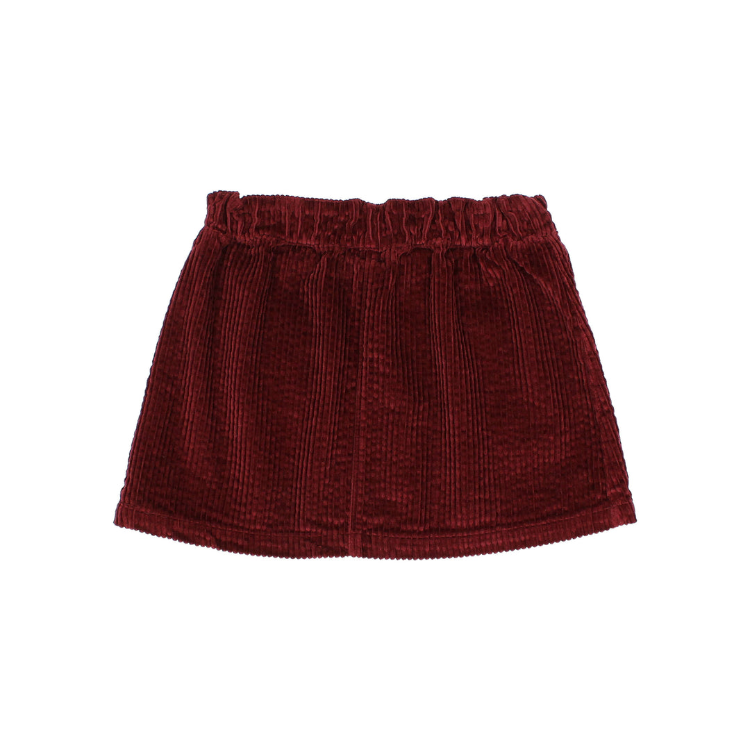 Búho - Rok Corduroy Burgundy